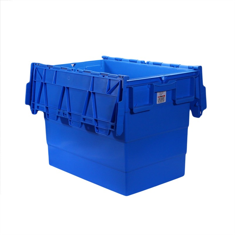 Customized High Quality Blue Plastic Box With Lid