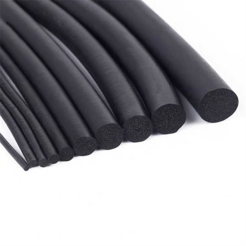 Extruded Rubber Seal Customized Sponge Cord Foam Sealing Tube